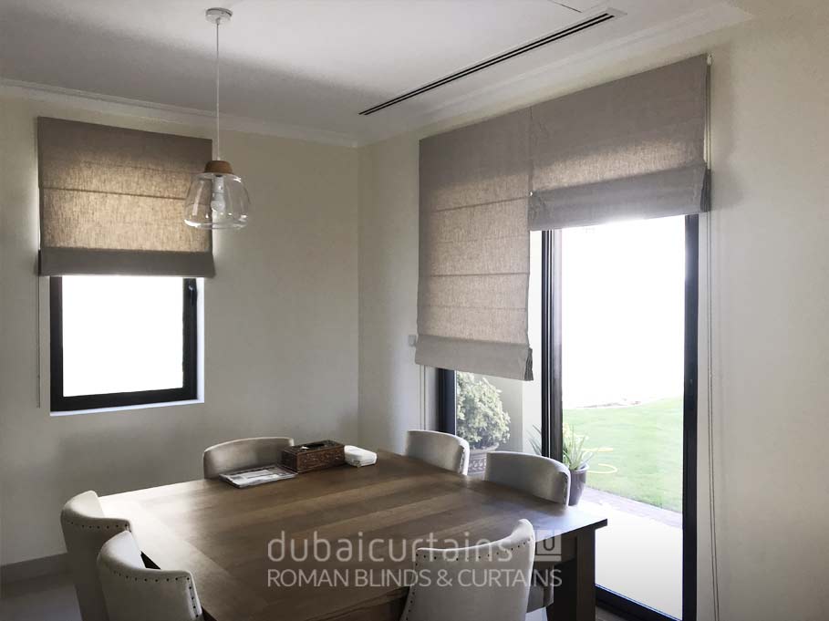 Curtains in Arabian Ranches